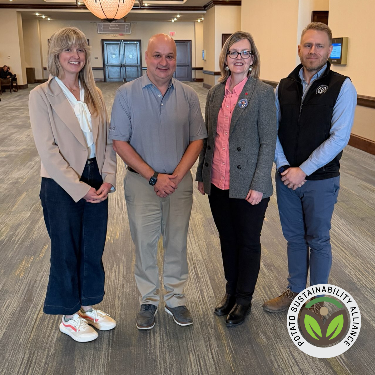 PSA Executive Committee Members Group Photo - From Left to Right: Erika Wagner, Mike Wenkel, Tracy Shinners-Carnelley, Ryan Vroegindewey